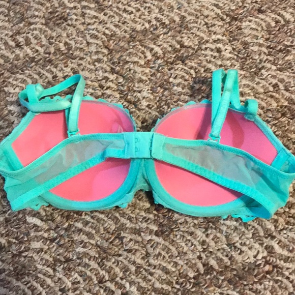 PINK Demi Lace Push Up Bra - Picture 2 of 3